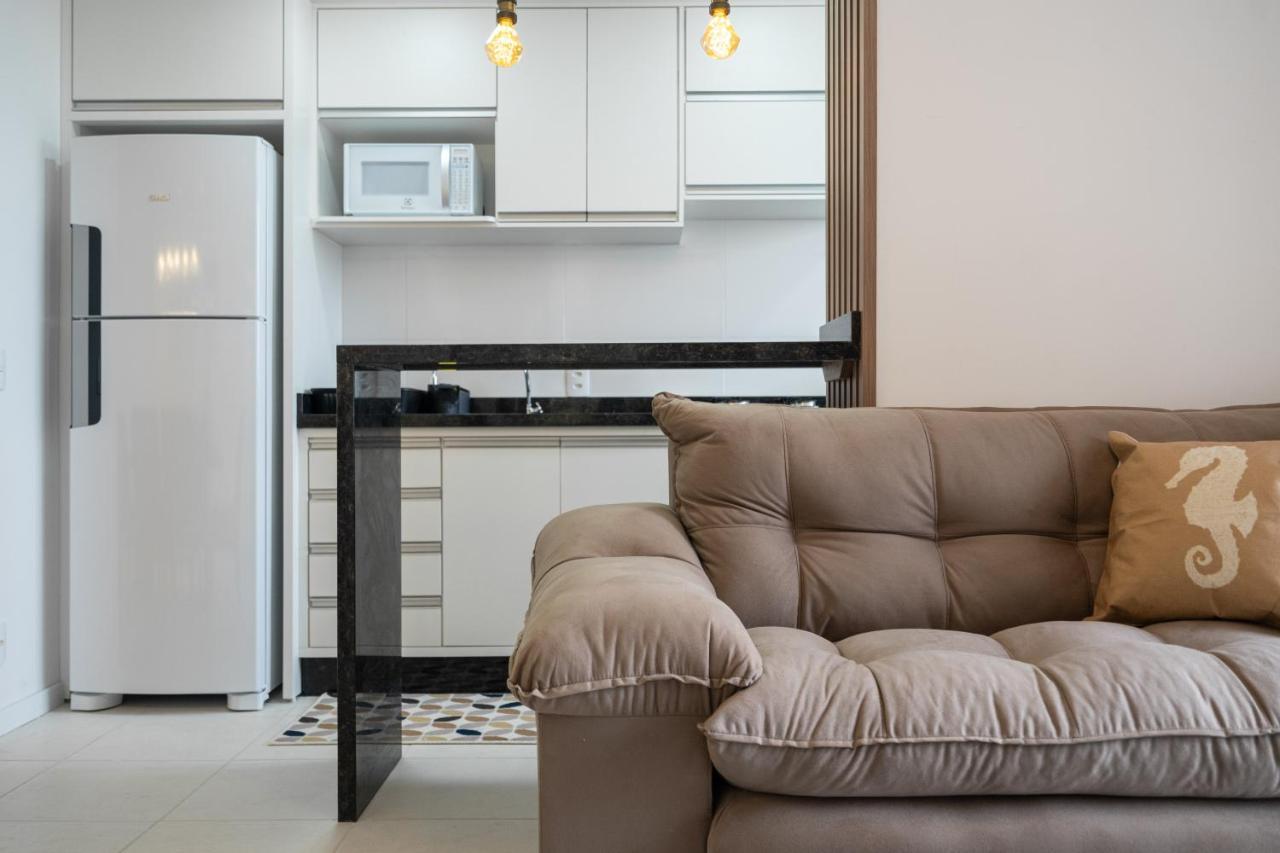 Apartamento Com Vista Mar, Ar-Condicionado, Wi-Fi Condominio Com Piscina, Quadra De Esportes Playground Infantil A 15 Minutos Do Beto Carreiro Piçarras Buitenkant foto