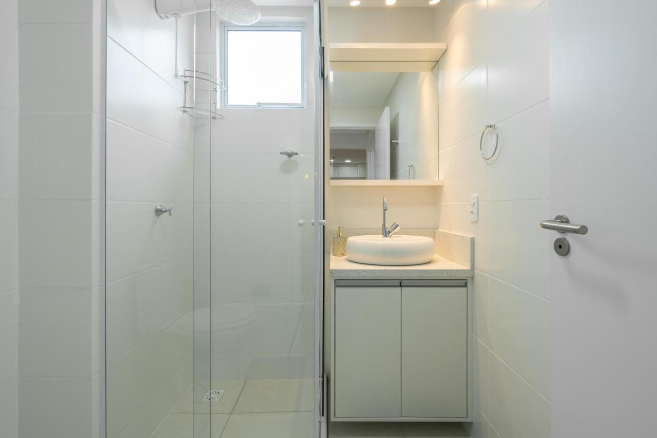 Apartamento Com Vista Mar, Ar-Condicionado, Wi-Fi Condominio Com Piscina, Quadra De Esportes Playground Infantil A 15 Minutos Do Beto Carreiro Piçarras Buitenkant foto