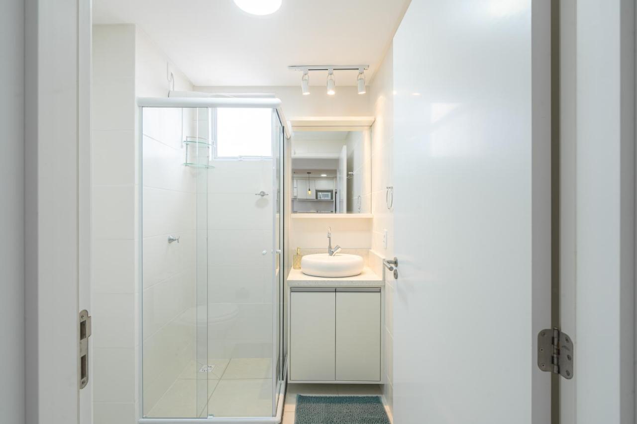 Apartamento Com Vista Mar, Ar-Condicionado, Wi-Fi Condominio Com Piscina, Quadra De Esportes Playground Infantil A 15 Minutos Do Beto Carreiro Piçarras Buitenkant foto
