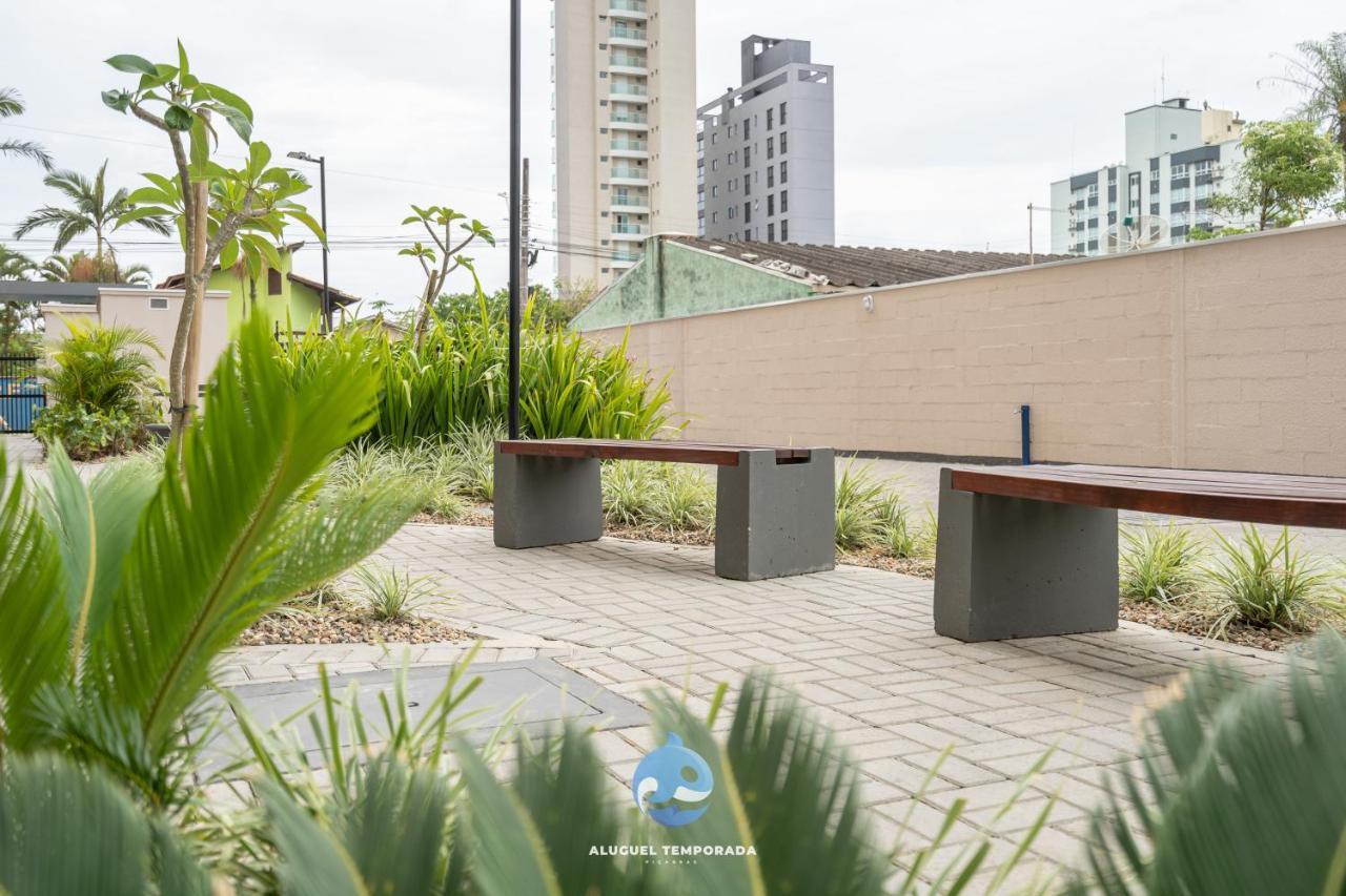 Apartamento Com Vista Mar, Ar-Condicionado, Wi-Fi Condominio Com Piscina, Quadra De Esportes Playground Infantil A 15 Minutos Do Beto Carreiro Piçarras Buitenkant foto