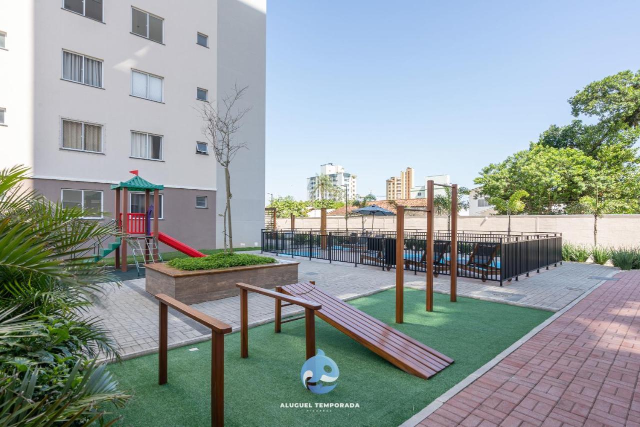 Apartamento Com Vista Mar, Ar-Condicionado, Wi-Fi Condominio Com Piscina, Quadra De Esportes Playground Infantil A 15 Minutos Do Beto Carreiro Piçarras Buitenkant foto